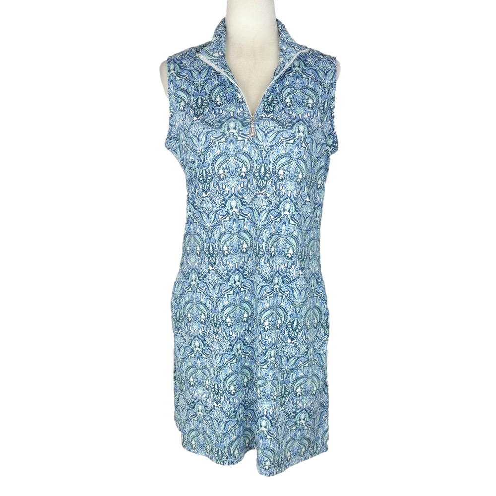 Emerald 18 blue golf dress